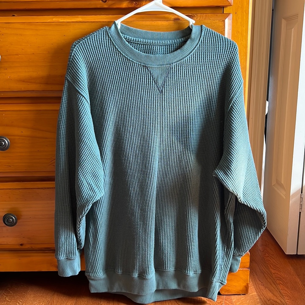 Aerie Waffle Tunic Shirt
